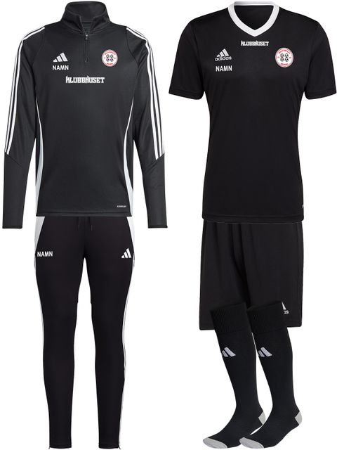 ADIDAS PLAYER KIT, Black (Balltorps FF)